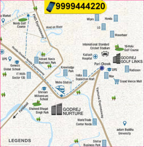 Godrej Nurture Location