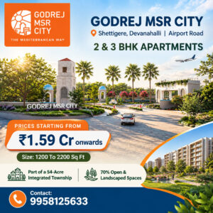 GODREJ MSR City Mediterranean Entrance Ad